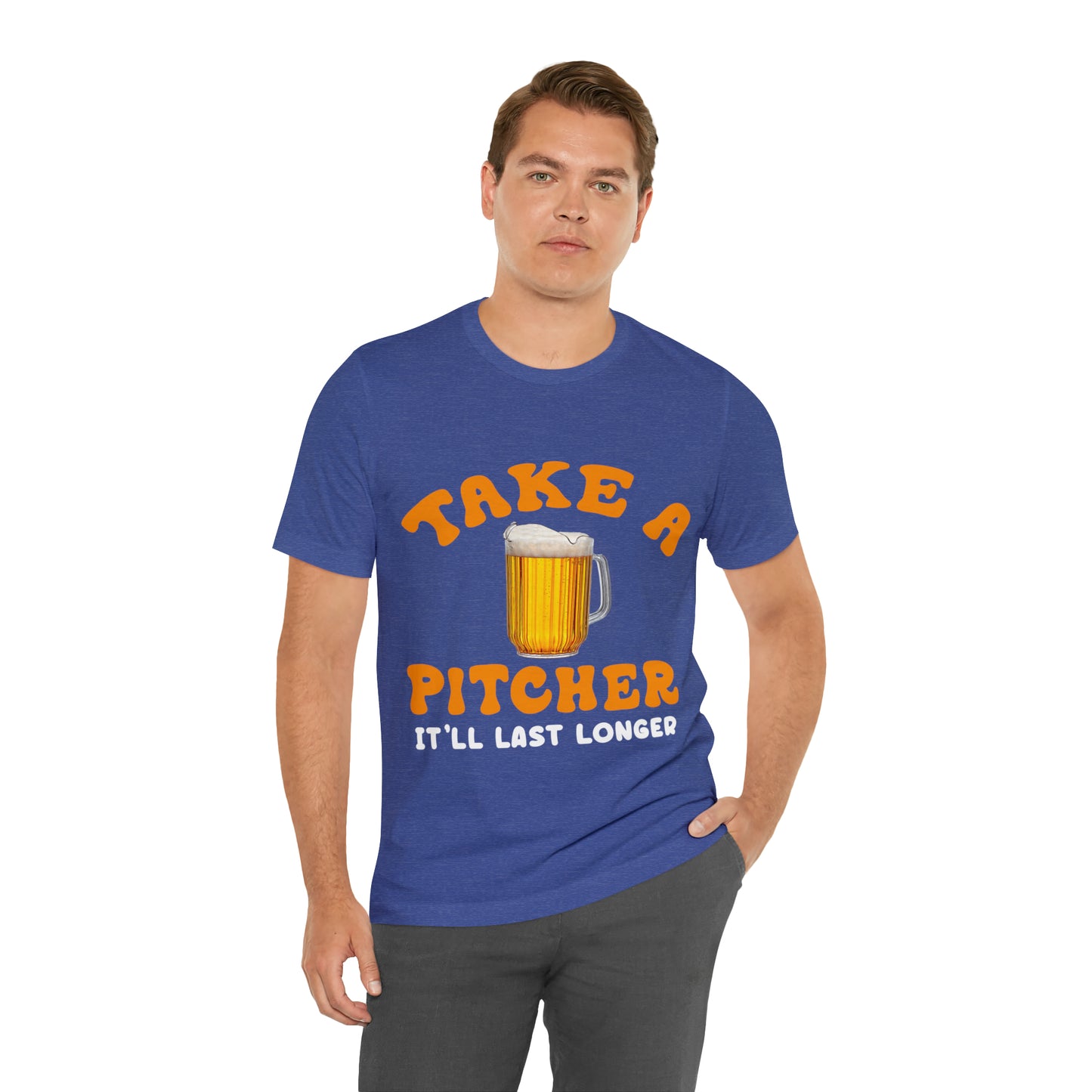 VT Take a Pitcher Unisex Jersey Short Sleeve Tee